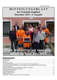 4. Ausgabe / Dezember 2013 - Egglham