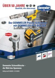 PDF ( 3.01  MB) - Demmeler Maschinenbau GmbH & Co. KG