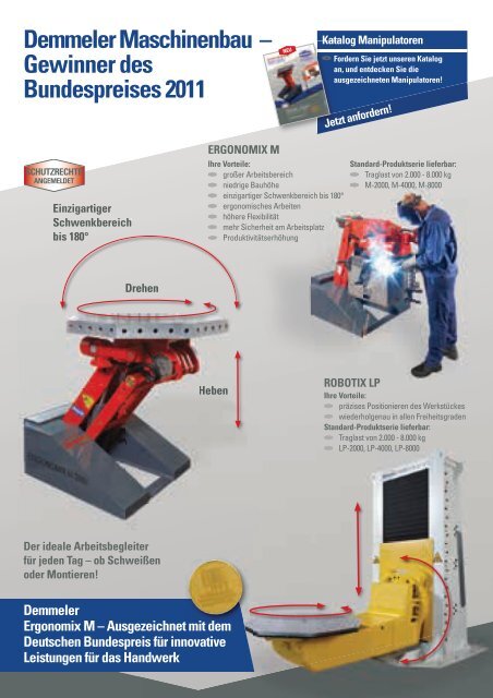 PDF ( 3.01  MB) - Demmeler Maschinenbau GmbH & Co. KG