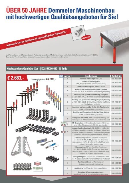 PDF ( 3.01  MB) - Demmeler Maschinenbau GmbH & Co. KG