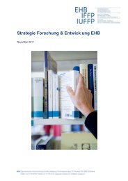 Str ategie e Forschungg & Entwicklung EHB