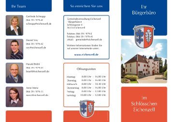 Flyer Bürgerbüro Vorderseite.psd - Gemeinde Eichenzell