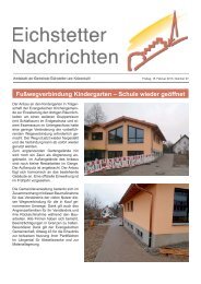 15. Februar 2013 - Gemeinde Eichstetten