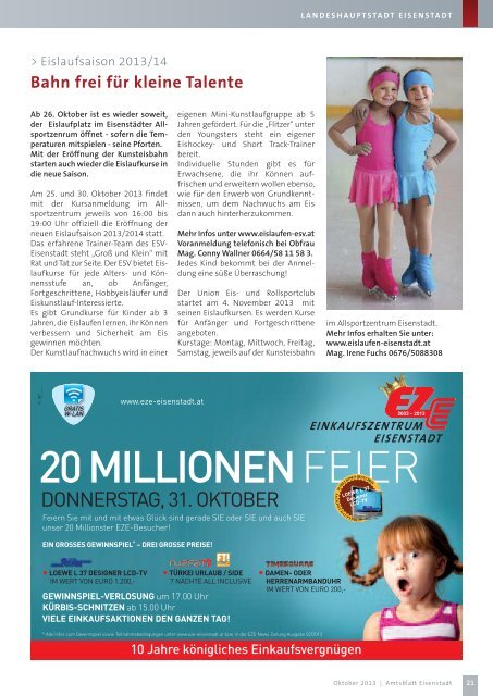 Ausgabe 10 2013 - Eisenstadt