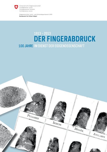 Der FingerabDruck - EJPD - admin.ch