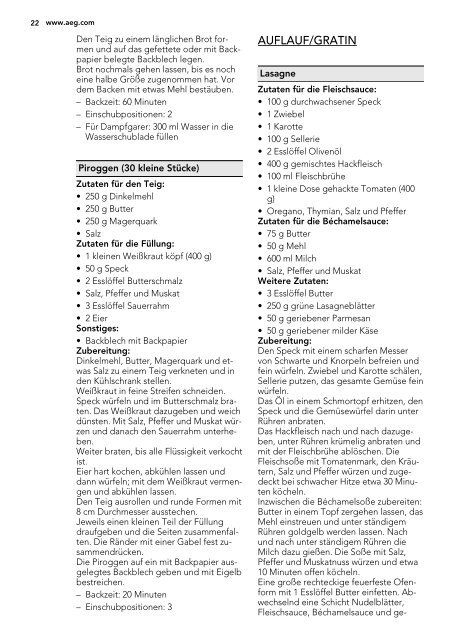 DE DAMPFGARER REZEPTBUCH - Electrolux-ui.com