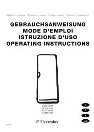 GEBRAUCHSANWEISUNG MODE D'EMPLOI ... - Elektroshop24