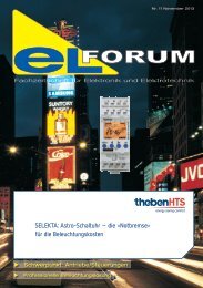 Ausgabe 13 11 - elforum