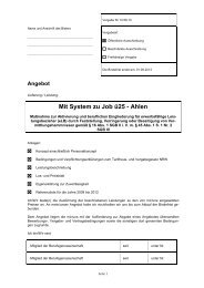 Mit System zu Job ü25 - Ahlen - Erwerbslosen Forum Deutschland