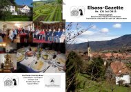 Elsass-Gazette - Elsass-Freunde Basel