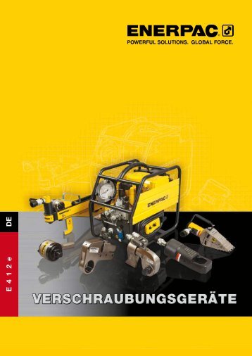 Verschraubungsgeräte - Enerpac