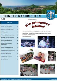 26. Juli 2013 - Gemeinde Eningen unter Achalm