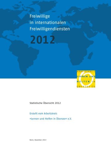 PDF (578 KB) - Arbeitskreis Lernen und Helfen in Übersee eV