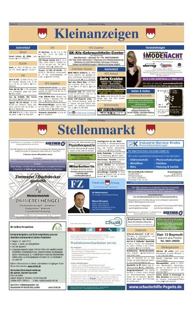 Bayreuth - E-Paper - Fränkische Zeitung