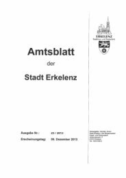 Amtsblatt - Erkelenz