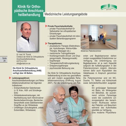 Deutschen - Kliniken Erlabrunn gGmbH