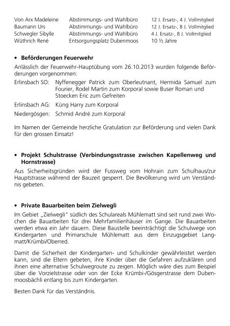 Bulletin-November2013 [PDF, 118 KB] - Erlinsbach SO