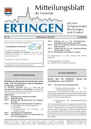 Ausgabe 16 vom 18.04.2013 - Ertingen