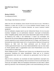 Ansprachen von Prälat Professor Dr. Max Eugen Kemper