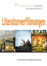 Literaturverfilmungen - Erzbistum Köln