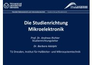 Mikroelektronik - Fakultät Elektrotechnik und Informationstechnik