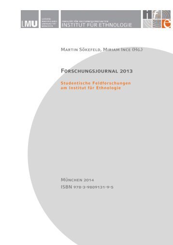 forschungsjournal_2013 - Ethnologie - LMU