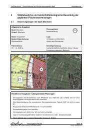 FNP Bewertungsbogen - Stadt Ettenheim