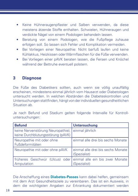 Diabetes-Fußsyndrom - eurocom