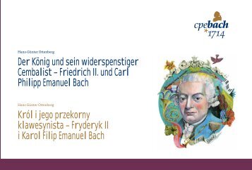 Friedrich II. und Carl Philipp Emanuel Bach Król i jego przekorny ...