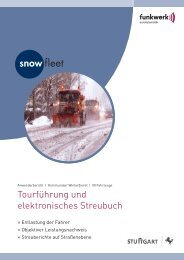 AWS Stuttgart Stadtreinigung - Funkwerk eurotelematik