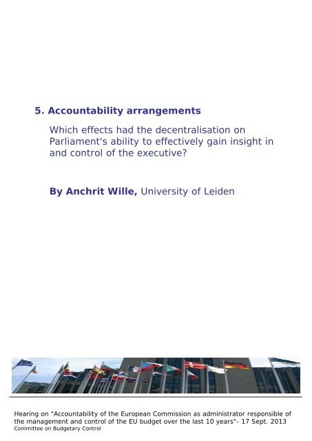 Discover the world at Leiden University How? - European Parliament