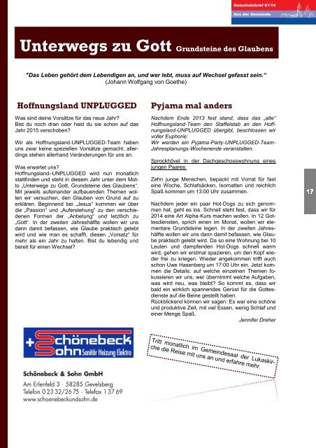 Gemeindebrief1_2014_druck 2 - der evangelischen ...