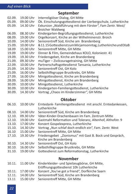 Gemeindebrief 4_2013.indd - Evangelische Kirchengemeinde ...
