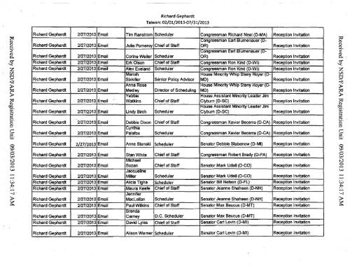 Supplemental Statement - FARA