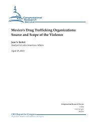 Mexico's Drug Trafficking Organizations - Federation of American ...