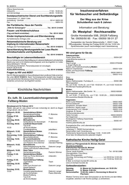 PDF herunterladen... - Gemeinde Faßberg