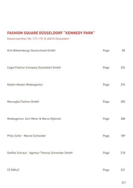 the international fashion guide - Fashion Square