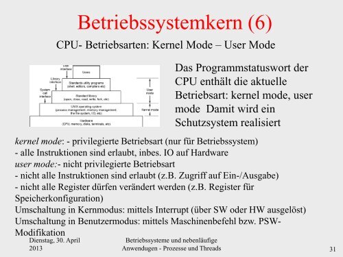 Prozesse und Threads