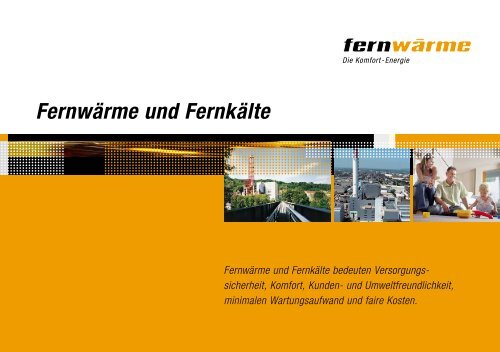 Fernwärme und Fernkälte - Verband Fernwärme Schweiz