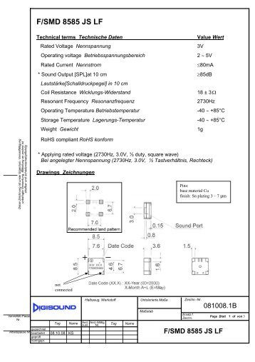 F/SMD 8585 JS LF