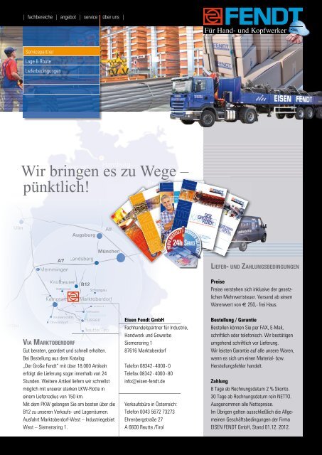 Der Heizgeräte Katalog 2014 - Eisen Fendt GmbH