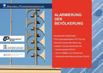ALARMIERUNG DER BEVÖLKERUNG - GVZ