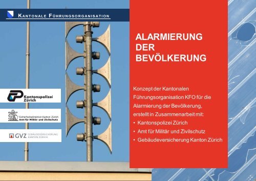 ALARMIERUNG DER BEVÖLKERUNG - GVZ