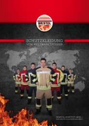 Schutzkleidung Bristol 2013/14 - Feuerschutz Raschel