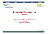 Depressive Eltern und ihre Kinder - Fachhochschule Nordhausen
