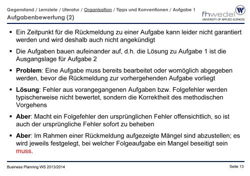 Folien zur Einführungsveranstaltung