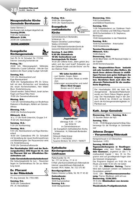 Amtsblatt KW 23.pdf - Stadt Filderstadt