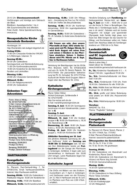 Amtsblatt KW 23.pdf - Stadt Filderstadt