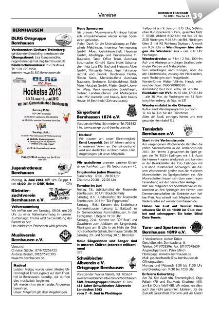 Amtsblatt KW 23.pdf - Stadt Filderstadt