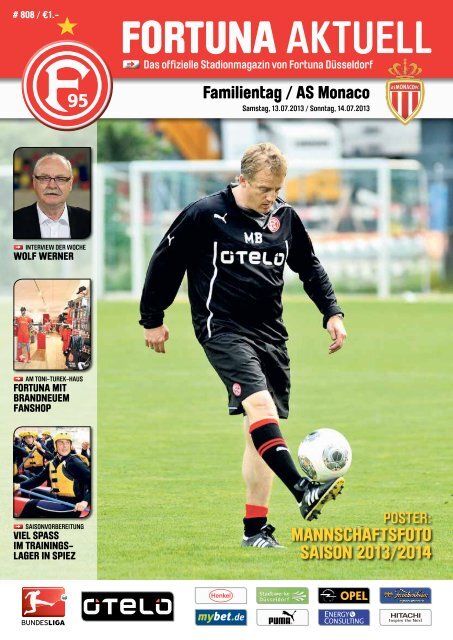 Programm 1991//92 SG Wattenscheid 09 Fortuna Düsseldorf